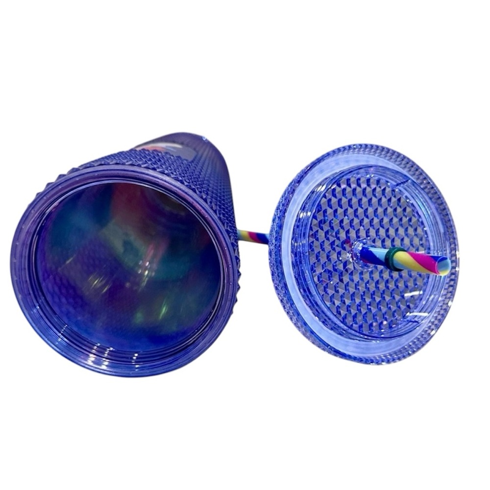 Starbucks x Sofie Birkin Pride Blue Rainbow‎ Coffee Tumbler 24oz - Picture 3 of 4
